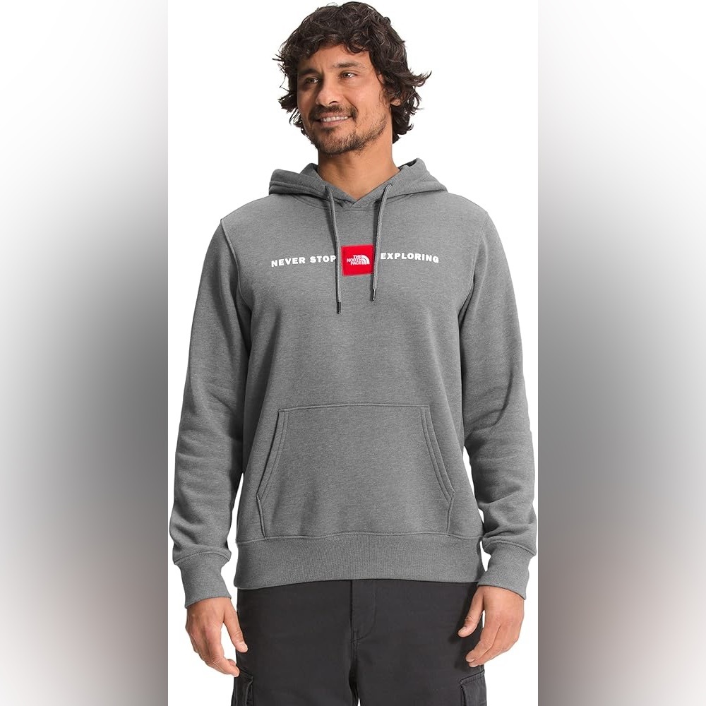 The North Face Men’s Red’s Pullover Hoodie Never Stop Exploring Small EUC
